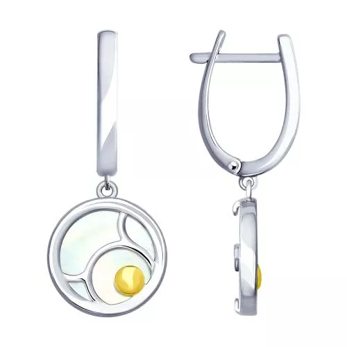 Серьги из серебра