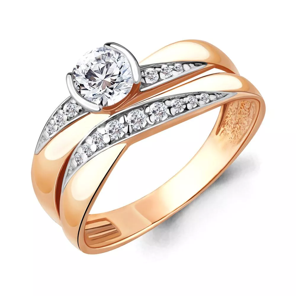 Кольцо из золота, артикул LV962396Ак