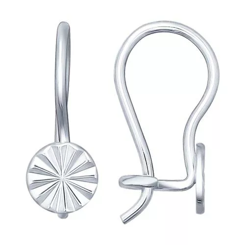 Серьги из серебра