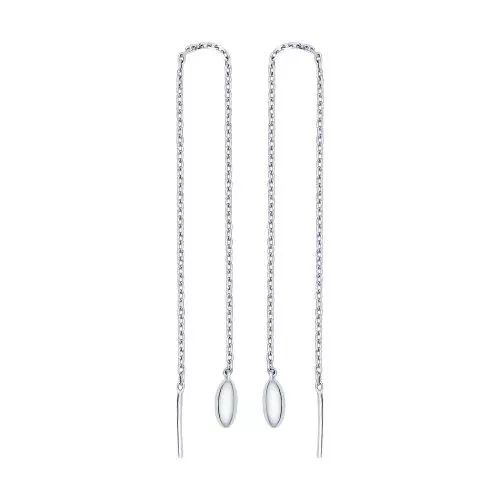 Серьги из серебра