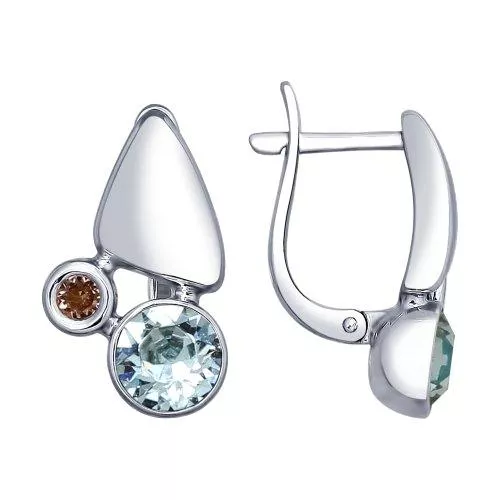 Серьги из серебра