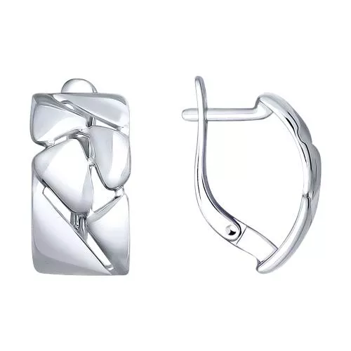 Серьги из серебра