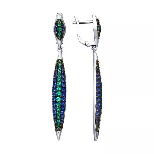 Серьги «Змея»