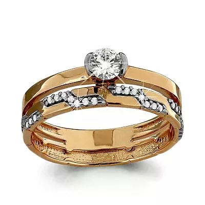 Кольцо, золото, артикул LV962380Ак