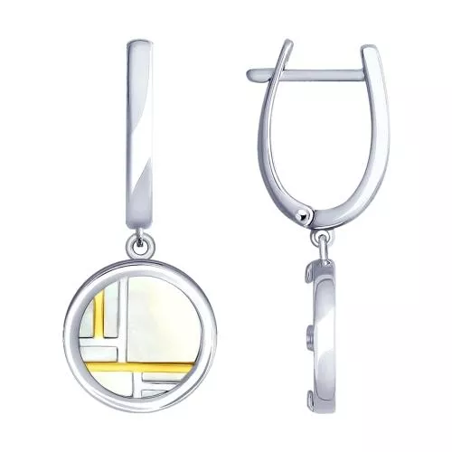 Серьги из серебра