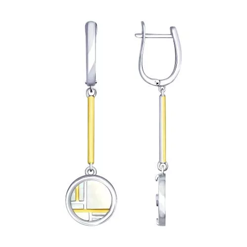 Серьги из серебра