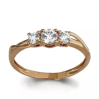 Кольцо, артикул LV962348к, золото