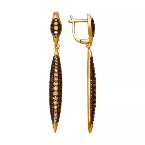 Серьги «Змея»