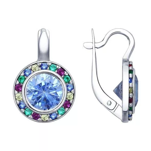 Серьги из серебра