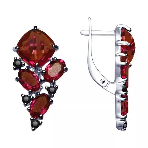 Серьги из серебра