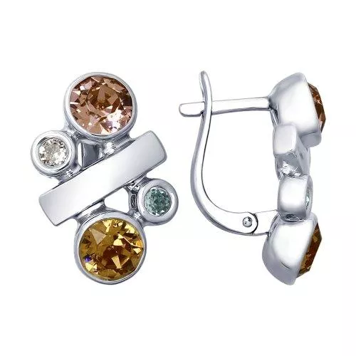 Серьги из серебра