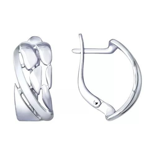 Серебряные серьги