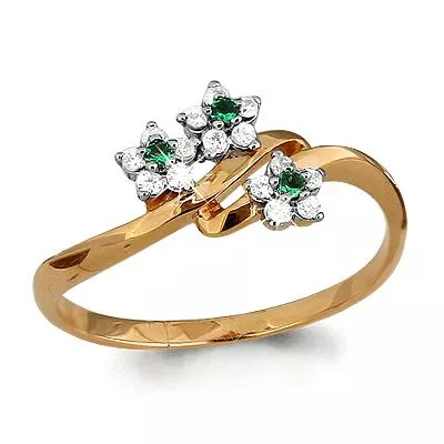 Кольцо, артикул LV962264к, золото