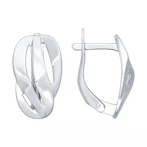 Серьги из серебра