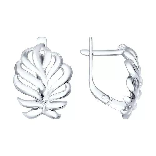 Серьги из серебра