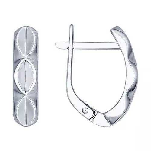 Серьги из серебра