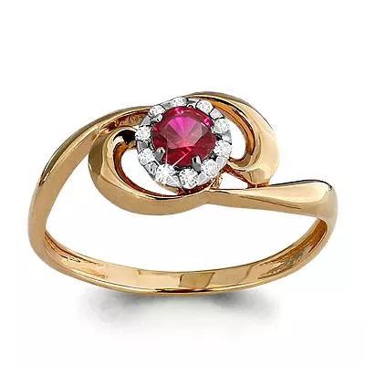 Кольцо, артикул LV962231к, золото