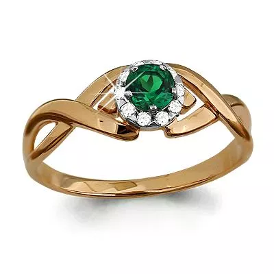 Кольцо, артикул LV962222к, золото