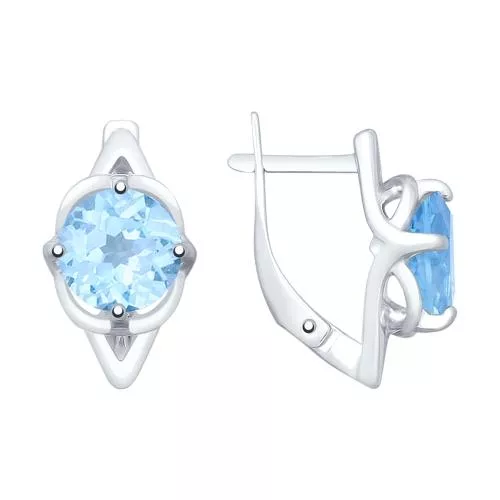 Серьги из серебра