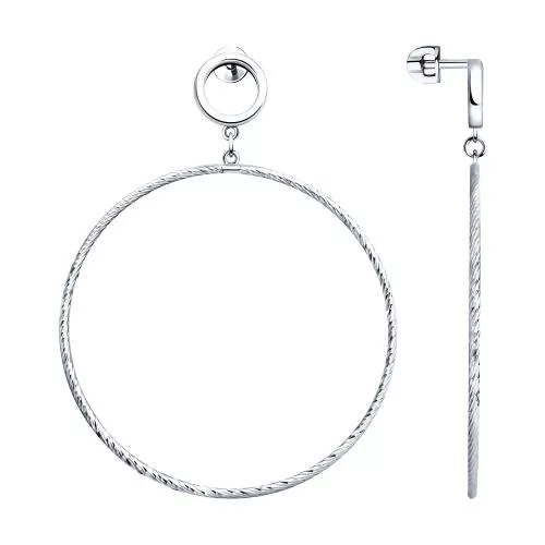 Серьги из серебра