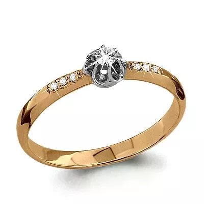 Кольцо, артикул LV962209Ак, золото