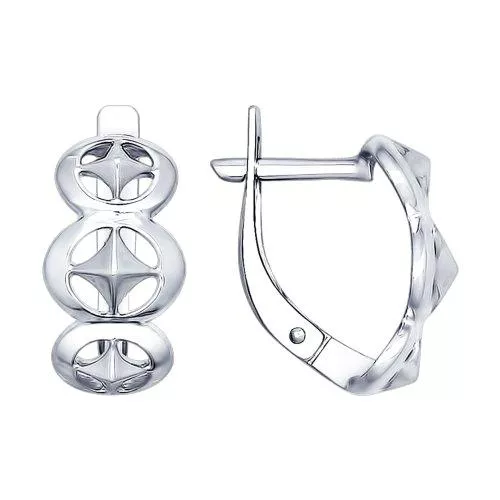 Серьги из серебра