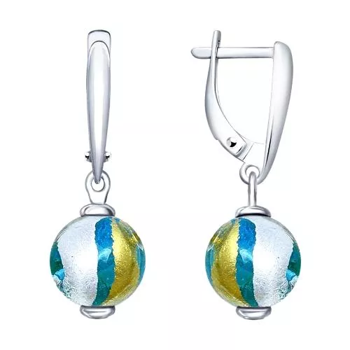 Серьги из серебра