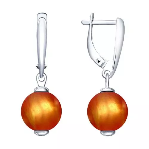 Серьги из серебра