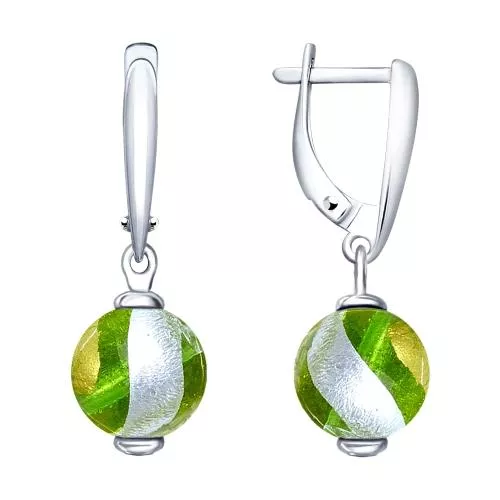 Серьги из серебра