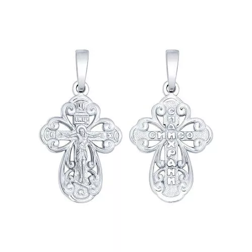 Крест из серебра