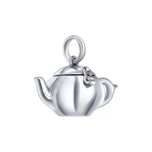 Подвеска из серебра «Чайник»