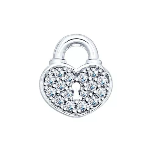 Кулон «Замочек» из серебра