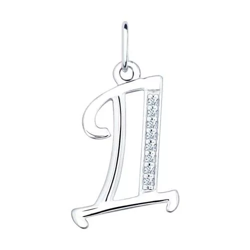 Кулон буква «Д»