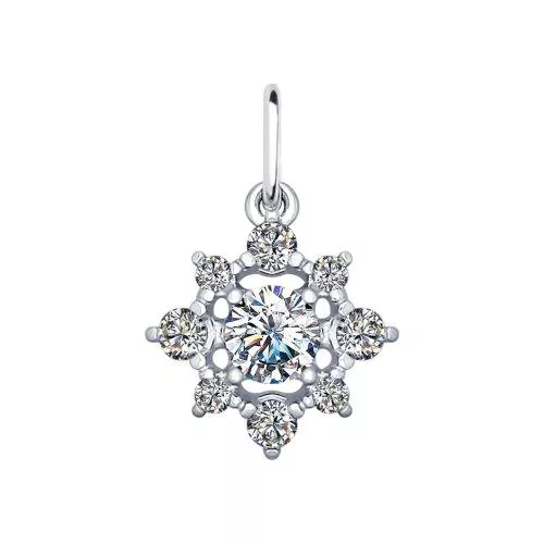 Подвеска-буква «Снежинка»