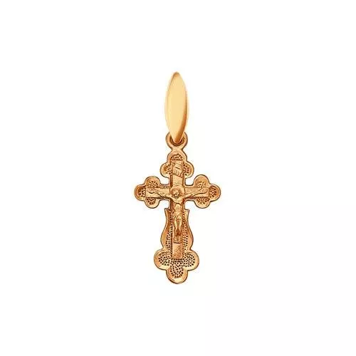 Крест из золочёного серебра