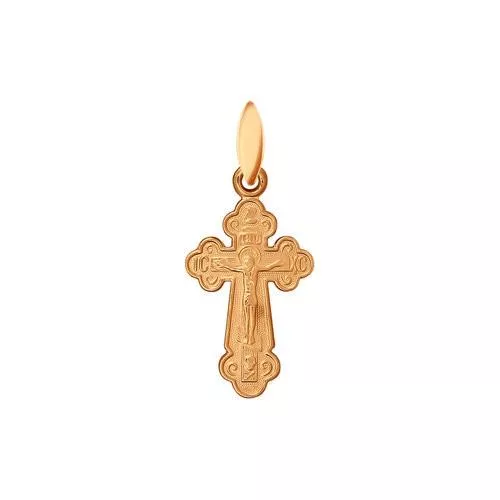 Крест из золочёного серебра