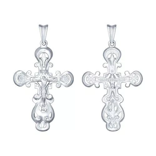 Крест из серебра