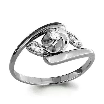 Кольцо, артикул LV962108А, золото