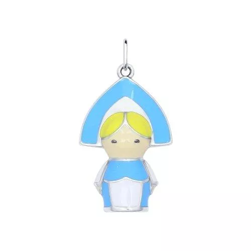 Серебряная подвеска «Снегурочка»