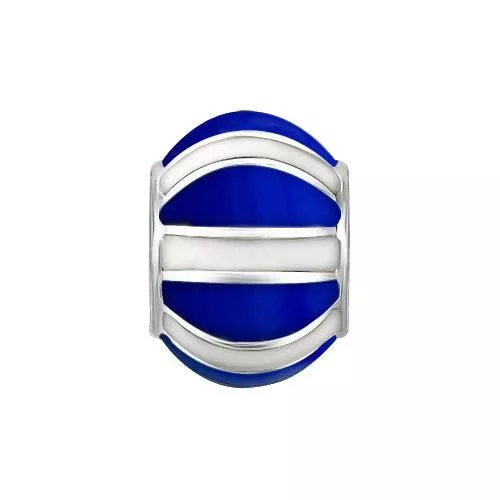 Подвеска-шарм из серебра с эмалью