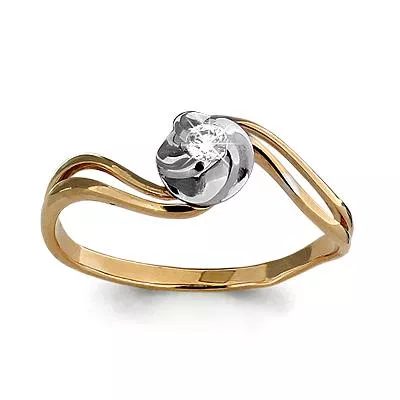 Кольцо, артикул LV962100к, золото