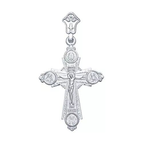 Крест из серебра