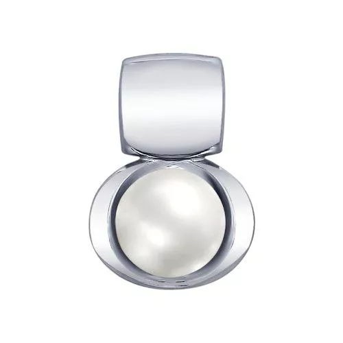 Подвеска из серебра с жемчугом