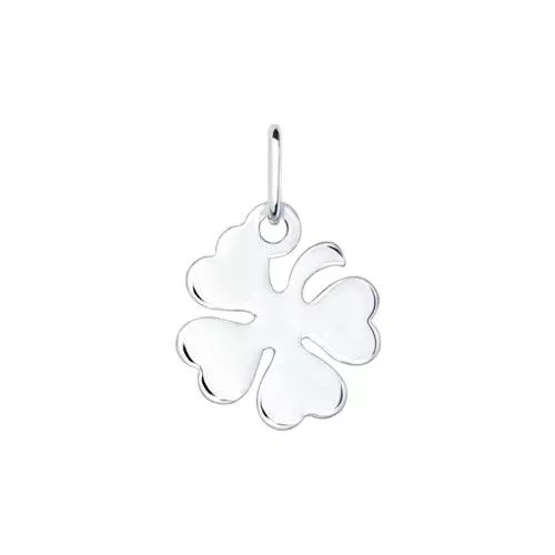 Подвеска клевер из серебра