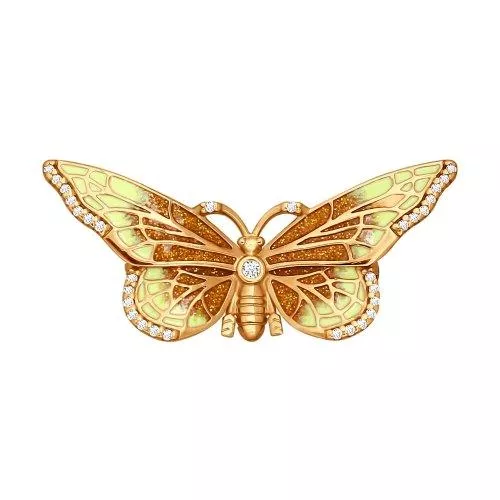 Брошь «Мотылёк»