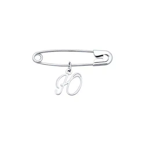 Брошь из серебра