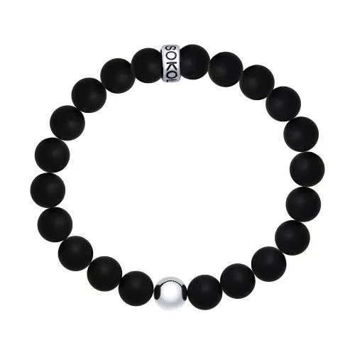 Браслет с агатами