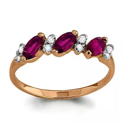 Кольцо, артикул LV961965к, золото