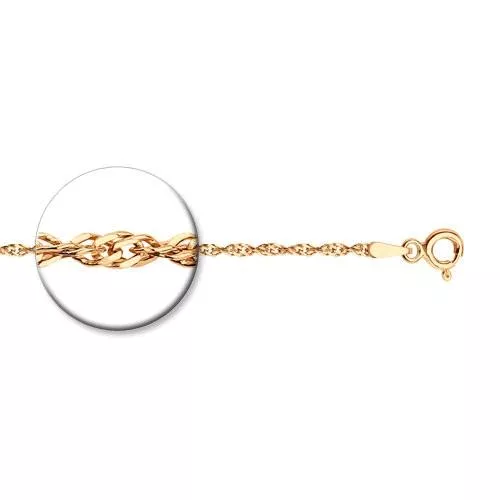 Браслет из золочёного серебра