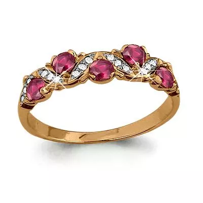 Кольцо, артикул LV961953Ак, золото